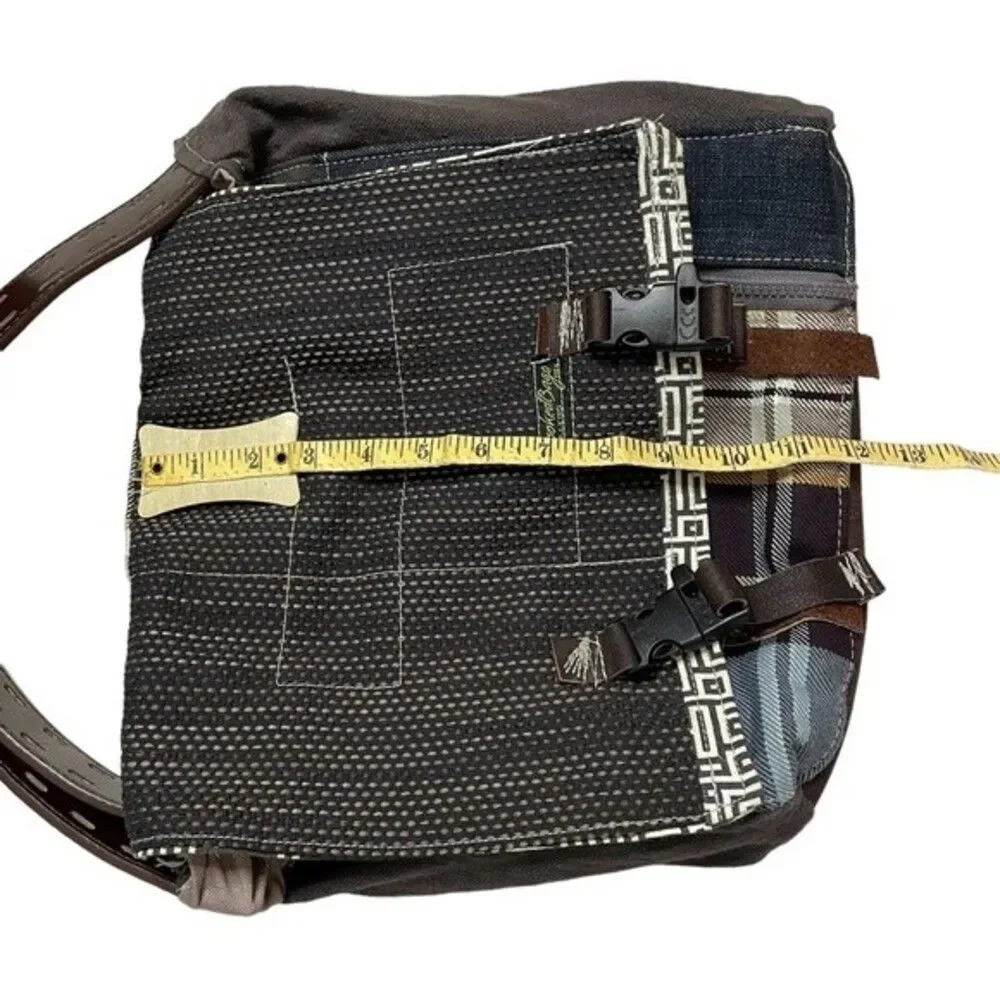 Crooked Bag unique boho hippie hobo handcrafted eco-friendly messenger bag